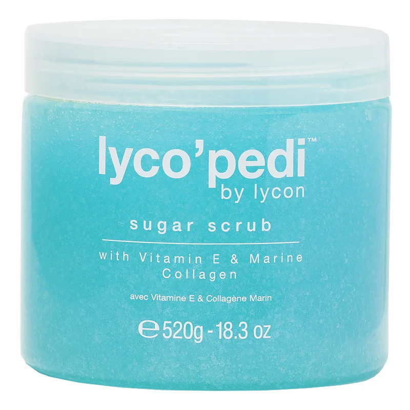LYCON LycoPedi - Sugar Scrub - With Vitamin E, Marine Collagen (520 GM)