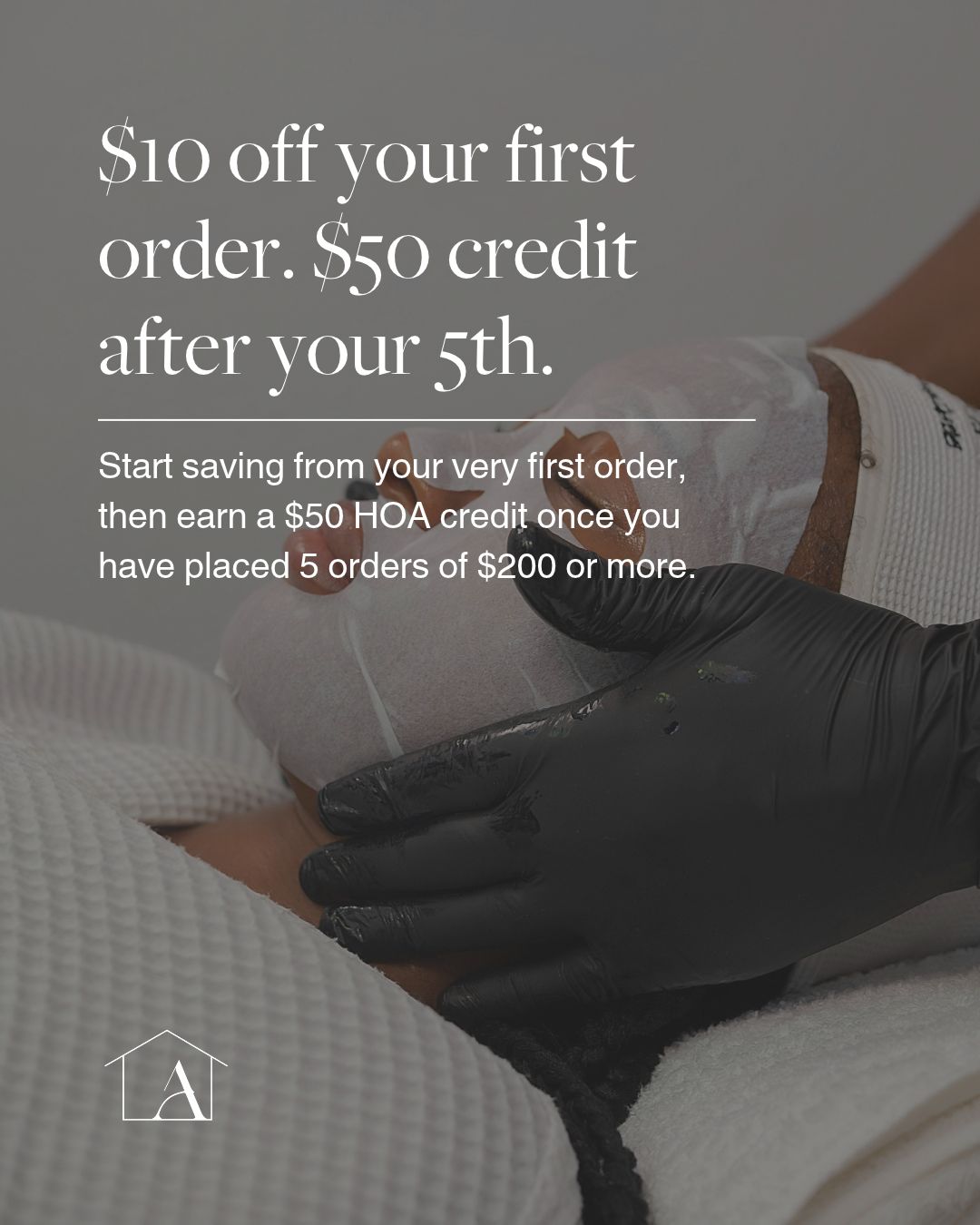 New Member Welcome Offer -$10 off first order!